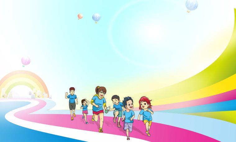 Спортивные фоны для детского сада