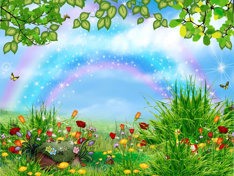 Фон для презентации детский