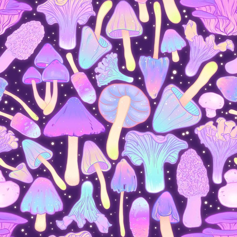 Галлюциногенные грибы паттерн