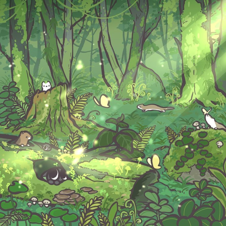 Обои в стиле Goblin Core