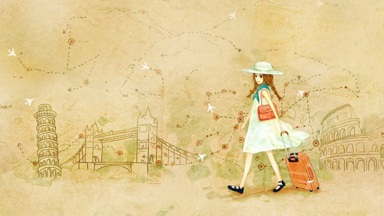 Обои на тему путешествие