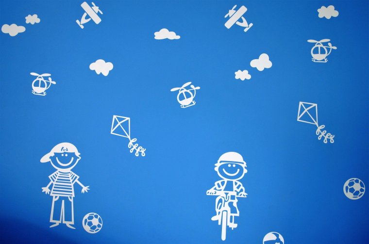 Детский фон для мальчика