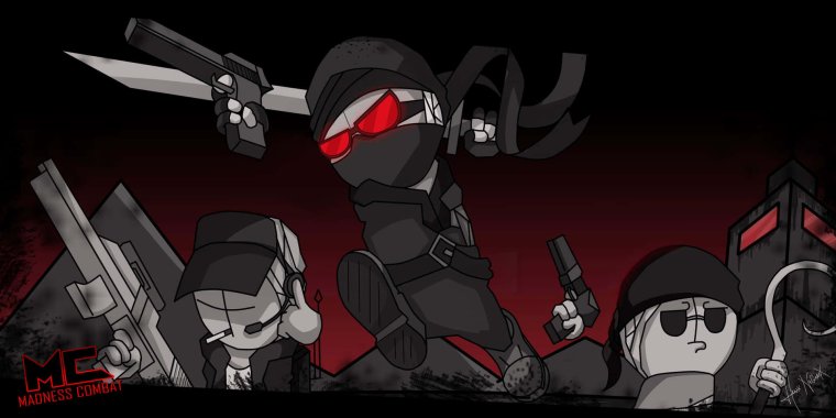 Madness Combat Деймос и Сенфорд