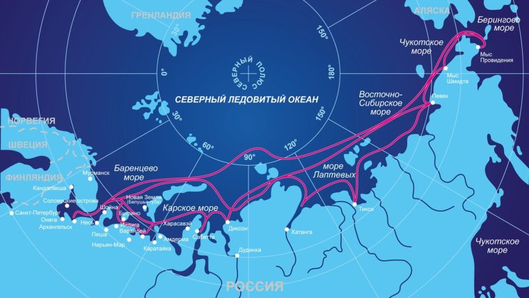Северный морской путь Санкт Петербург