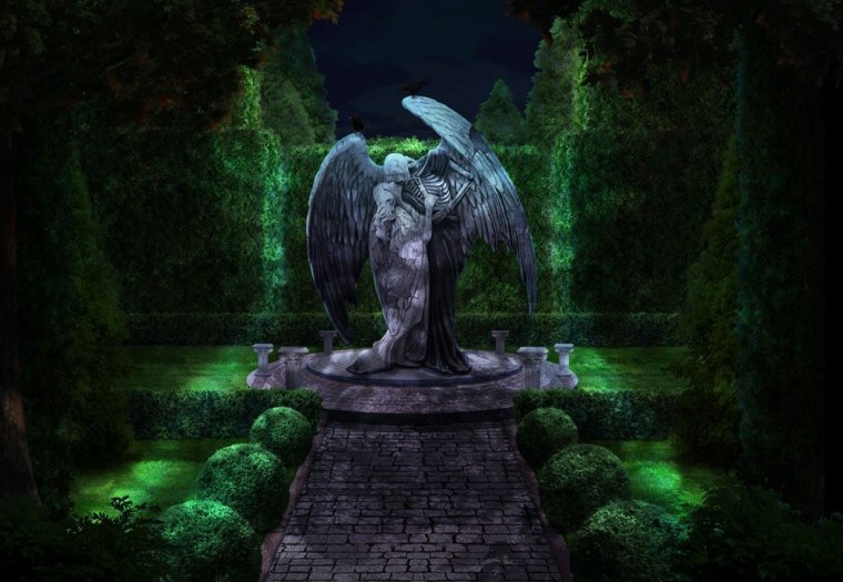 Клуб романтики секрет небес фон