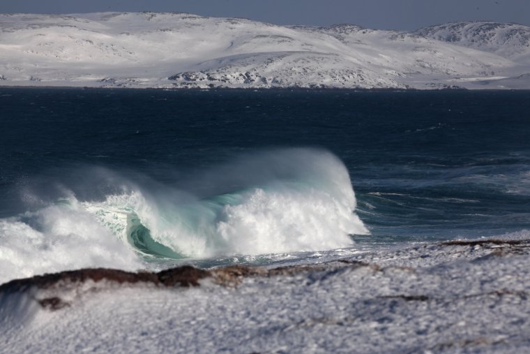 Шторм на Чукотке