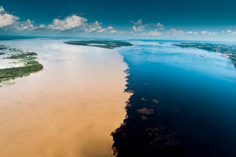 Южная Америка река Рио Негро