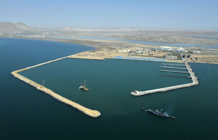 Военная морская база в Каспийске