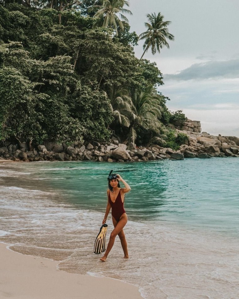 Красивая девушка на Бали