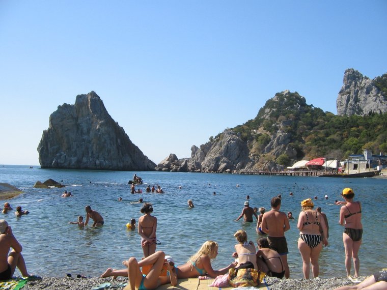 Симеиз Крым нудийский пляж