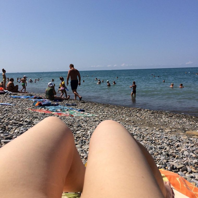 Пляж Спутник Сочи нудийский