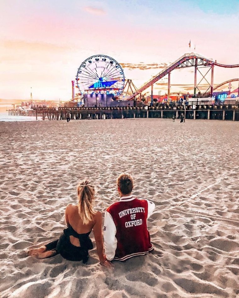 Пляж Санта Моника