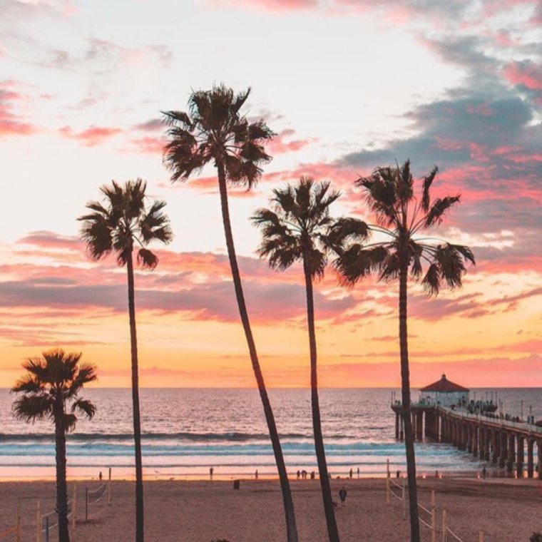 Лос Анджелес океан