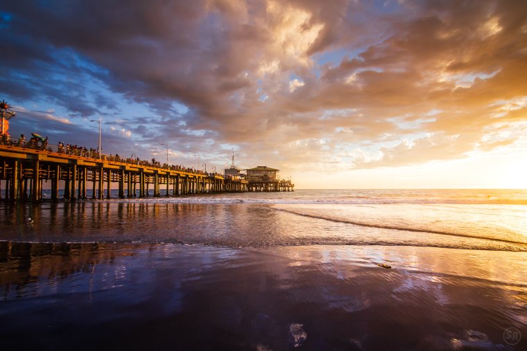 Лос Анджелес пляж