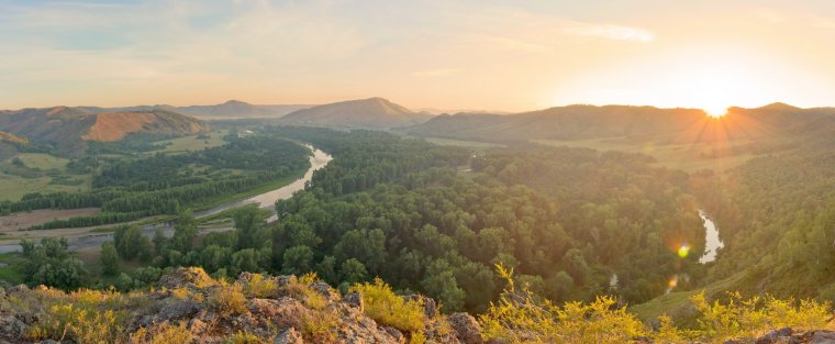 Горы в Хайбуллинском районе