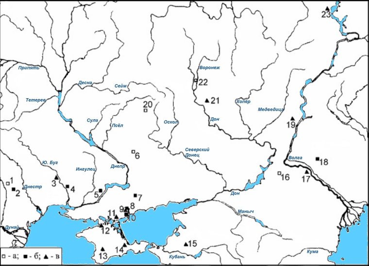 Географическое положение реки дон